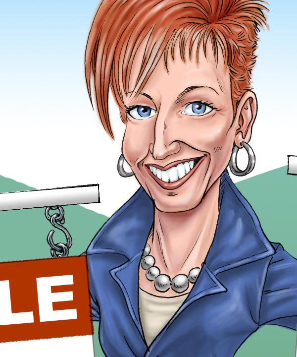 realtor caricature